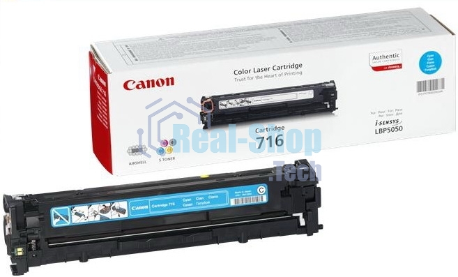Картридж лазерный Canon Cartridge 716C (1979B002) голубой (1500 стр.) для Canon LBP5050/5050N