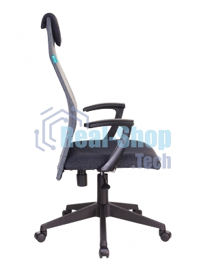 Кресло руководителя Бюрократ KB-8N/DG/TW-12 серый TW-04 TW-12 сетка