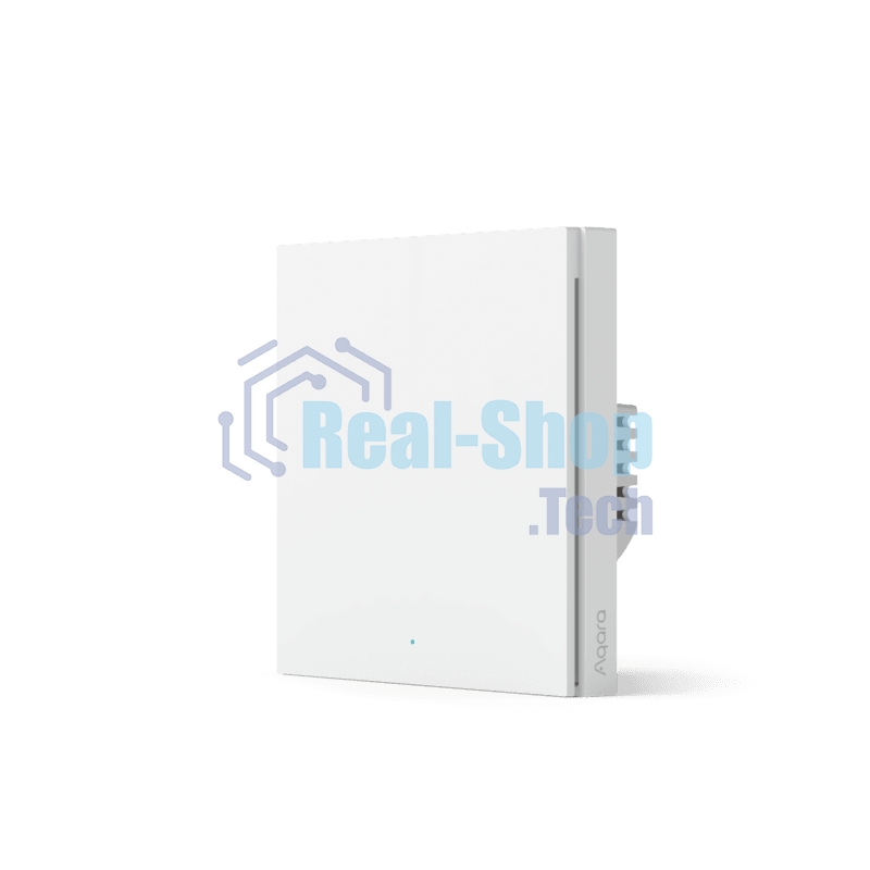 Выключатель умный Aqara Smart wall switch H1 ((with neutral, single rocker) WS-EUK03