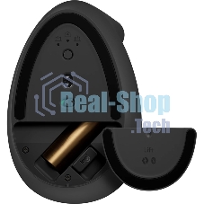 Мышь беспроводная Logitech Lift графитовый, 4000 dpi, радиоканал, Bluetooth, USB, кнопки - 6