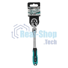 Ключ трещотка Stels 1/4, 72 зуба, с быстрым сбросом. шарнирная СrV