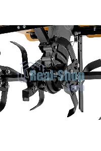 Мотоблок Denzel DPT-170SB, 7 л.с., ремен.сцеп, фрез 3х4, ШОМ, без колес, передачи 2В/1Н