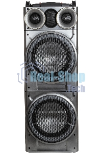 Минисистема SUPRA SMB-2150 черный 1200Вт FM USB BT SD (в комплекте: активн.+пассив.колонки)