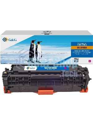 Картридж лазерный G&G GG-CF383A пурпурный (2700 стр.) для HP LJ Pro M476dn/M476nw/M476dw