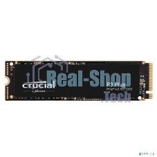 Накопитель SSD Crucial P3 Plus, 2Tb, PCIe 4.0 x4, M.2 2280, NVMe, R/W 5000/4200