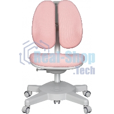 Кресло детское Cactus CS-CHR-3604PK розовый крестов. пластик серый