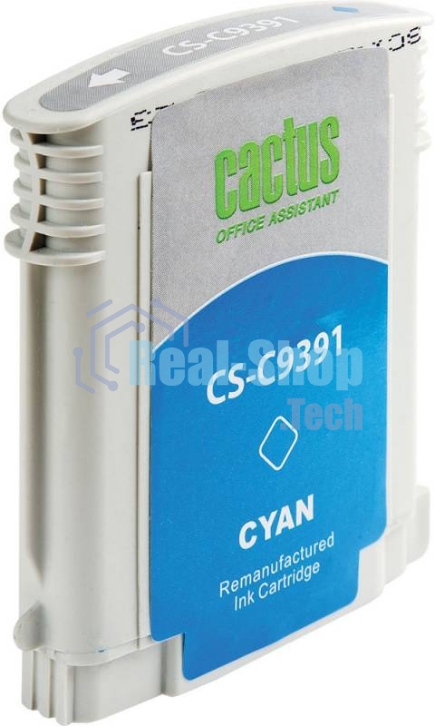 Картридж струйный Cactus CS-C9391 голубой для №88 HP Officejet Pro K550 (29мл)
