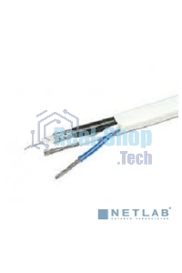 Кабель КВК-В-2+2x0,75 мм² (Cu/CCA) (96) белый (бухта 200 м) PROconnect