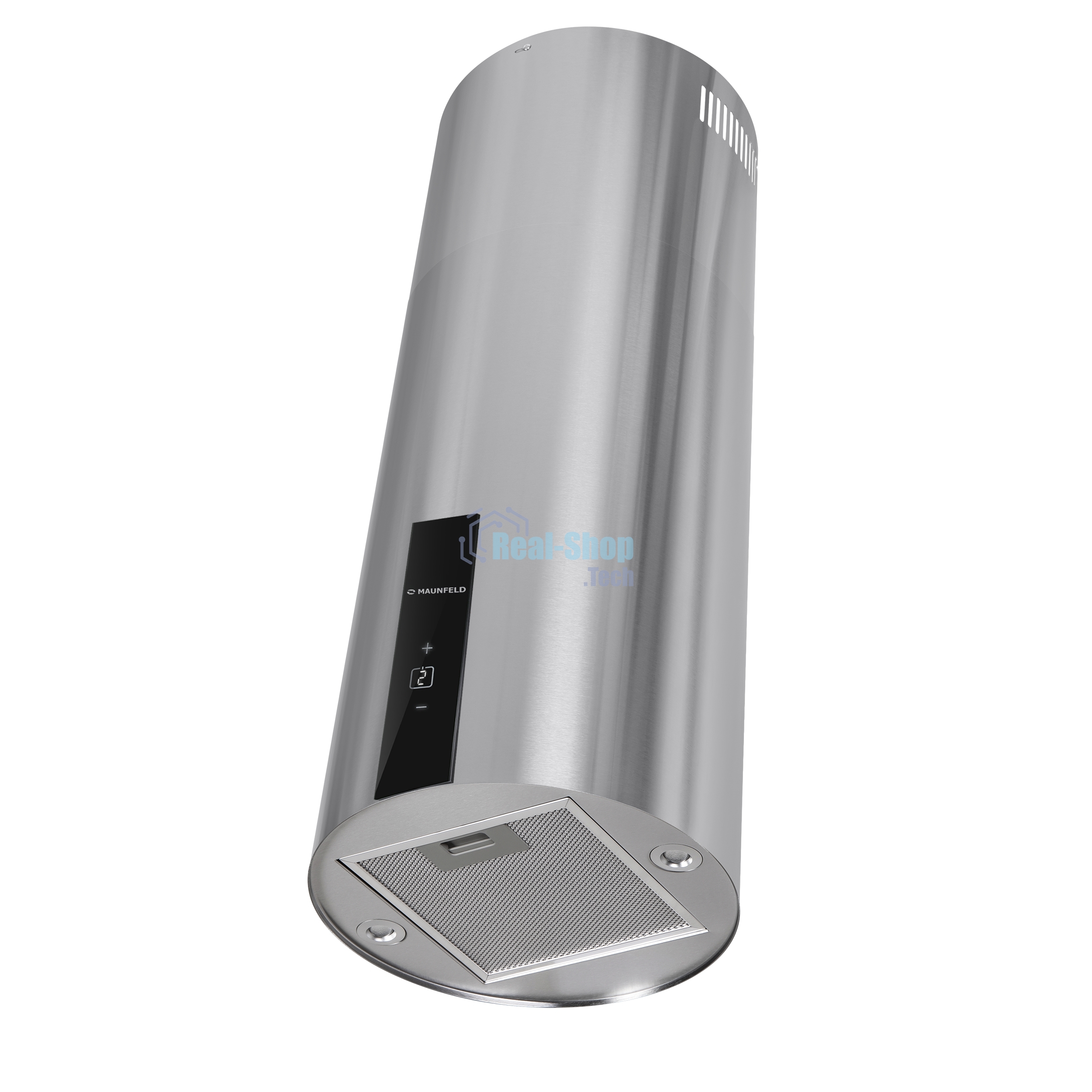 Вытяжка островная Maunfeld Lee Light Isla 35 нержавеющая сталь, 35 см, 1050 куб. м/ч, 63 дБ (sensor)