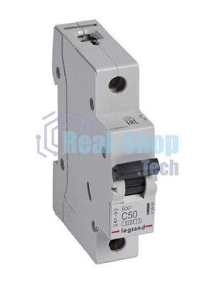 Выключатель автоматический Legrand 419669 RX3 4,5кА 50А 1П C