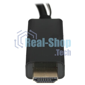 Конвертер HDMI->DisplayPort, Cablexpert DSC-HDMI-DP, HD19M+USBxHD20F, черный