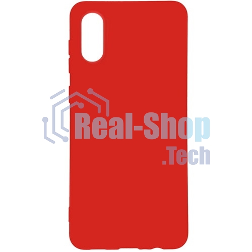 Чехол (клип-кейс) DF sOriginal-27, для Samsung Galaxy A02, красный df soriginal-27 (red)