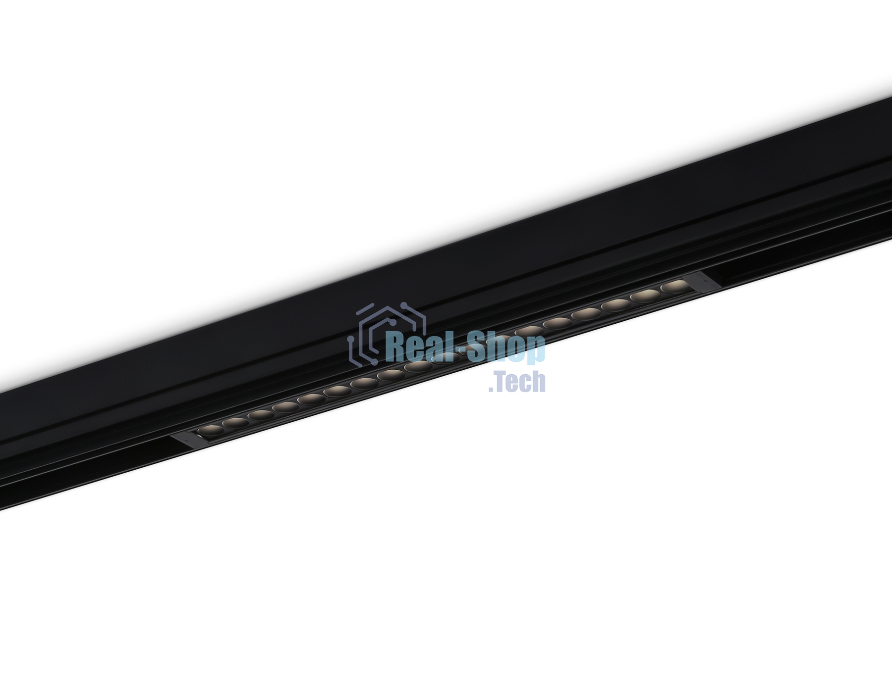 Светильник светодиодный трековый для шинопровода Magnetic Ambrella light GL1730 BK черный IP20 15W 4200K 220V 24° 342*25*42 (Без ПДУ)