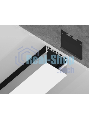 Алюминиевый профиль Ambrella light GP3070BK черный 2000*45*42