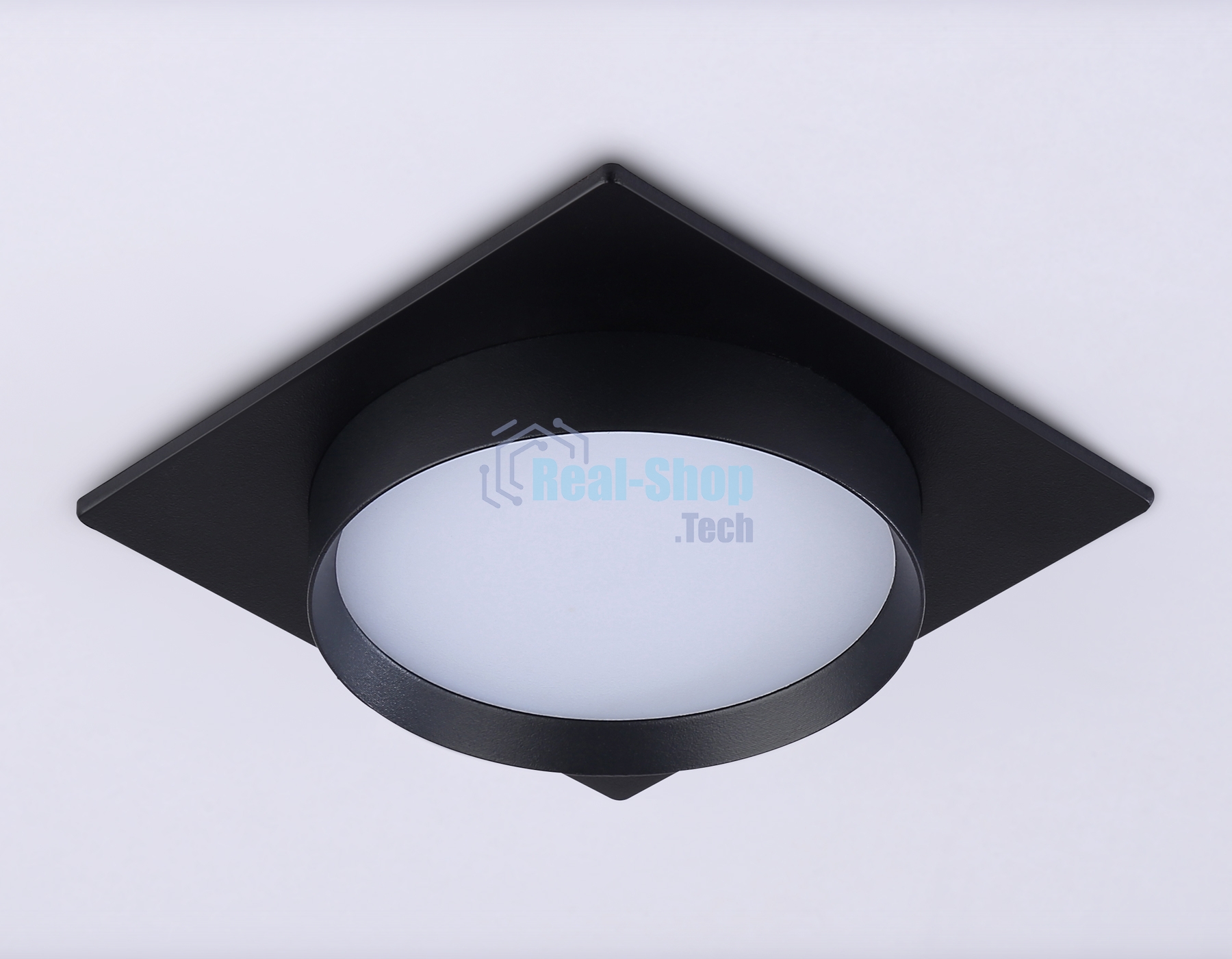 Светильник Ambrella light TN5231 BK черный GX53 110*110*35