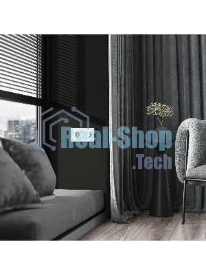 Рамка на 2 поста Slab (белый софт) W0022961