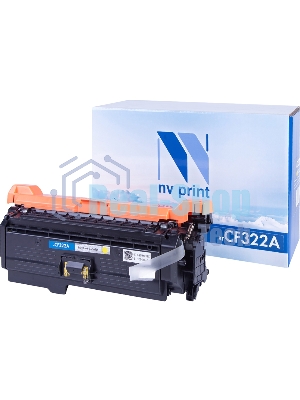 Картридж лазерный NVPrint совместимый НР CF322A Yellow для LJ Color M680dn, M680f, M680z (16500k)