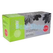 Картридж лазерный Cactus CS-C719 черный (2100 стр.) для Canon i-SENSYS MF5840/MF5880; LBP6300/6650
