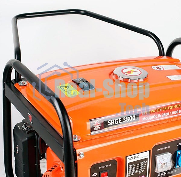 Электрогенератор бензиновый Patriot Max Power SRGE 3800, 3 кВт, 78 дБ, 43.6 кг