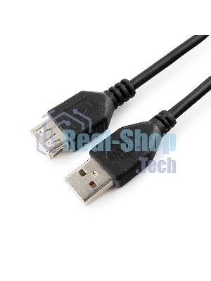 Кабель Gembird PRO USB 2.0 удлинительный 1.8м AM/AF позол.конт., фер.кол., пакет