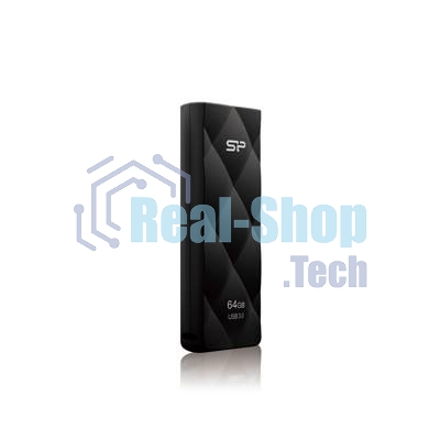 Флешка USB R/W Silicon Power R/W 64Gb Blaze B20 SP064Gb,UF3B20V1K USB 3.0 черный