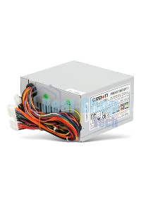 Блок питания CROWN CM-PS400W (20+4in, 80мм FAN, SATA*2, PATA(big Molex)*4, FDD*1, 4+4pin, Lines 1x12V OEM)