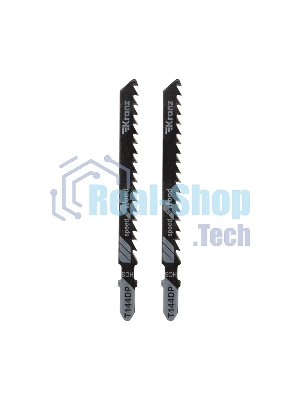 Пилка для электролобзика по дереву Kranz T144DP 100 мм 6 зубьев на дюйм 8-60 мм (2 шт./уп.)