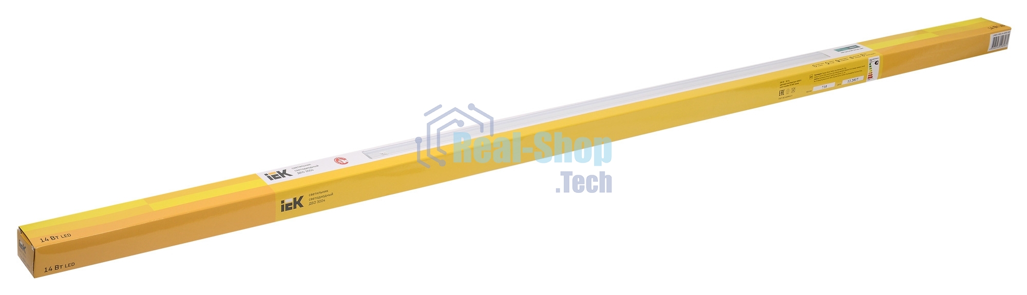Светильник светодиодный ДБО 3004 14Вт 4000К IP20 1172мм пластик ИЭК LDBO0-3004-14-4000-K01