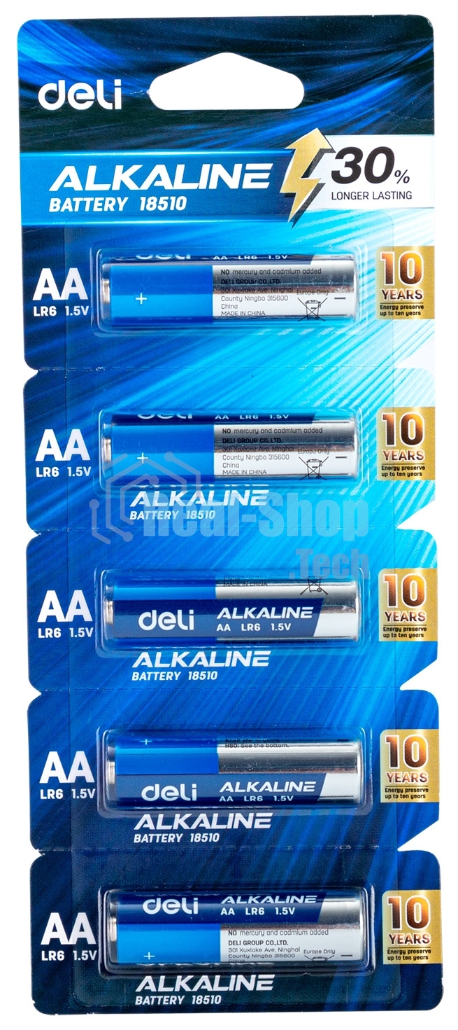 Батарея Deli E18510 AA блистер
