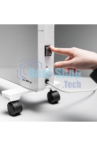 Конвектор MTX КМ-2000.2 белый, 2000 Вт, 25 м2, термостат