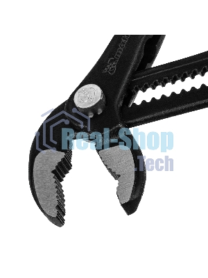 Переставные клещи Matrix 250 мм, кнопочный механизм, хром-ванадий, обливные рукоятки