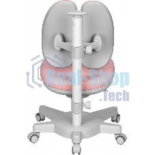 Кресло детское Cactus CS-CHR-3604PK розовый крестов. пластик серый
