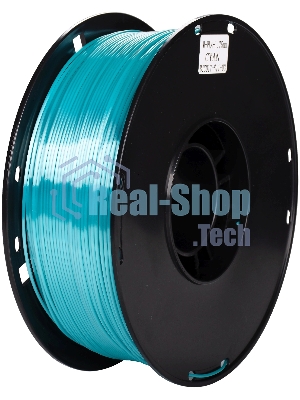 Пластик для принтера 3D Cactus CS-3D-PLA-1KG-S-CYAN PLA SILK d1.75мм 1кг L326м 1цв.