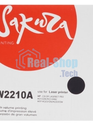 Картридж лазерный Sakura W2210A (HP 207A) для HP LaserJet Pro M255, черный, 1350 к.