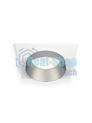 Комплект встраиваемого светильника Ambrella light XC6520023 SWH/MCH белый песок/хром матовый MR16 GU5.3 (C6520, N6133)