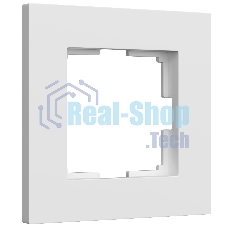 Рамка на 1 пост Slab (белый софт) W0012961