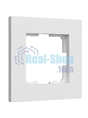 Рамка на 1 пост Slab (белый софт) W0012961