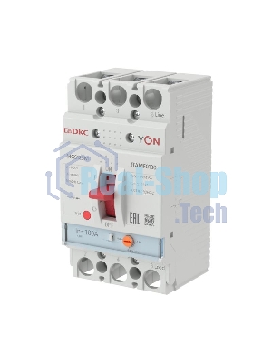 Выключатель автоматический MGS125 3P 80-100A 25kA YON MGS125M-3TAMF0100