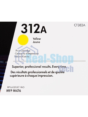 Тонер Картридж HP 312A CF382A желтый для HP CLJ Pro M476 (2400 стр.)