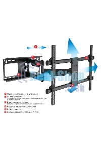 Кронштейн для телевизора Arm Media PARAMOUNT-60 черный 32