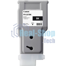 Картридж струйный Canon PFI-207 BK (8789B001) черный (300 мл) для Canon imagePROGRAPH iPF680, 685, 780, 785