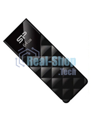 Флешка USB Silicon Power R/W USB 64Gb Ultima U03 SP064Gb,UF2U03V1K USB 2.0, черный