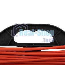 Удлинитель-шнур на рамке PROconnect ПВС 2х0.75, 30 м, б/з, 6 А, 1300 Вт, IP20, оранжевый