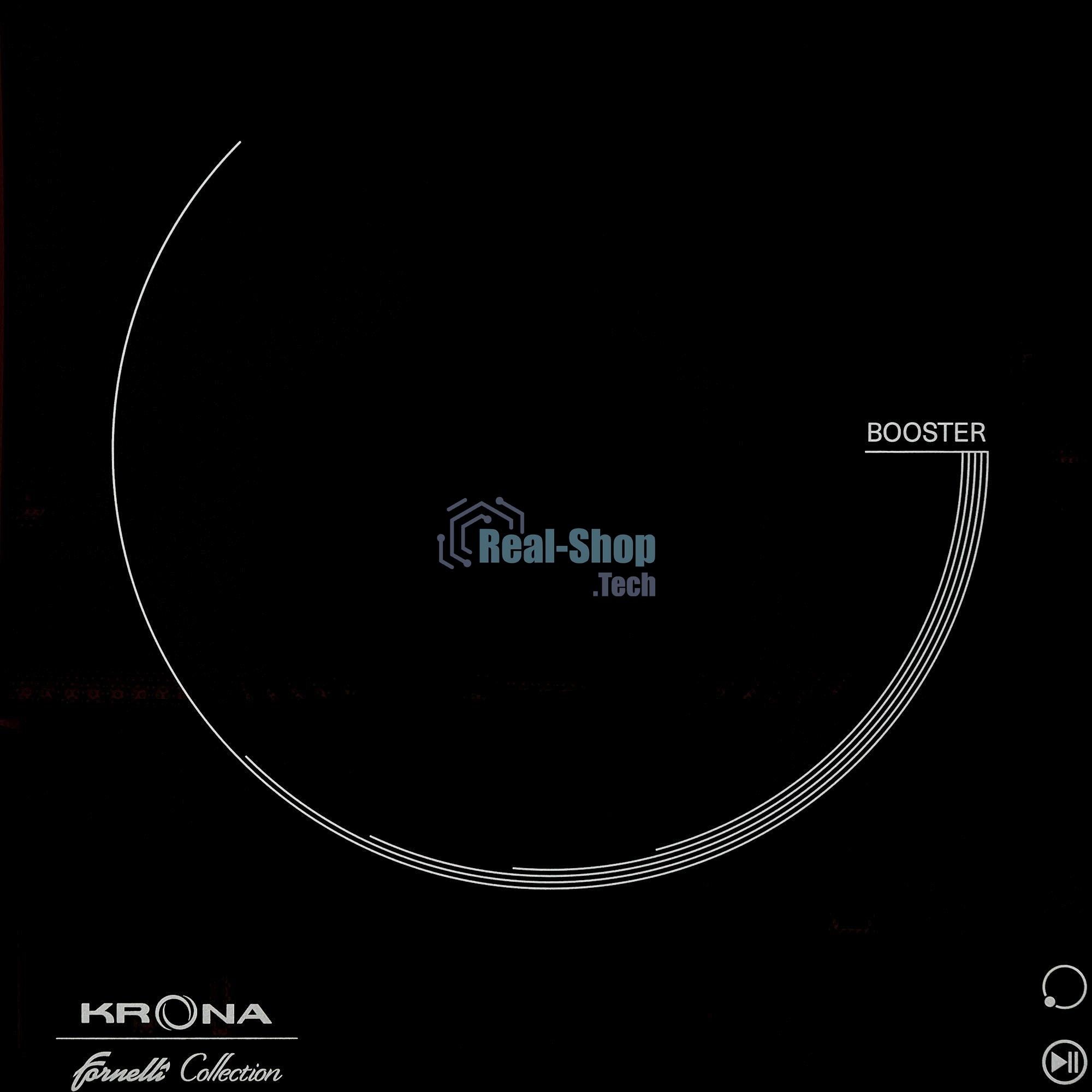 Индукционная варочная панель Krona VENTO 60 BL