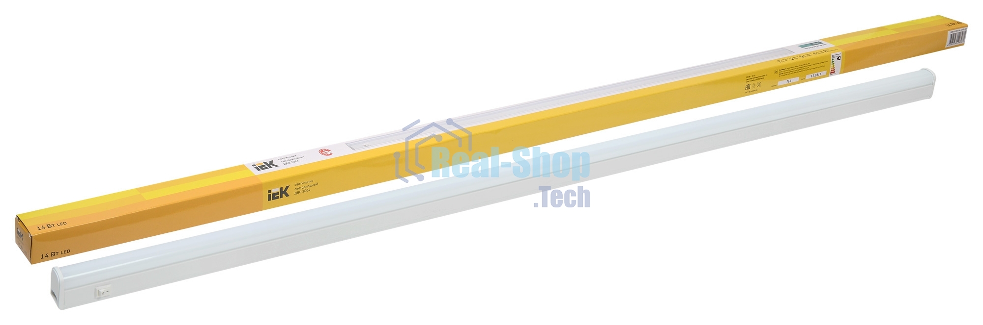Светильник светодиодный ДБО 3004 14Вт 4000К IP20 1172мм пластик ИЭК LDBO0-3004-14-4000-K01