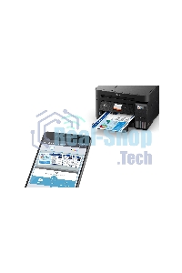 МФУ струйное Epson L6290, (C11CJ60505/C11CJ60405/C11CJ60507/C11CJ60408/C11CJ60406), А4, цветной, печ. до 15/8.5 стр/мин., 4800x1200 dpi (печ.), 1200 x 2400 dpi (скан.), Wi-Fi, Ethernet, USB
