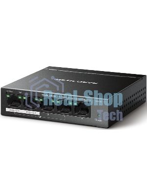 Коммутатор настольный Mercusys MS105GP с 5 гигабитными портами (4 порта PoE+)