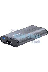 Внешний SSD ADATA Elite SE880, 500 Gb, USB 3.2 Gen 2x2 Type-C, R/W 2000/2000, серый