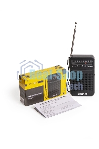 Радиоприемник портативный Сигнал Эфир-17 черный