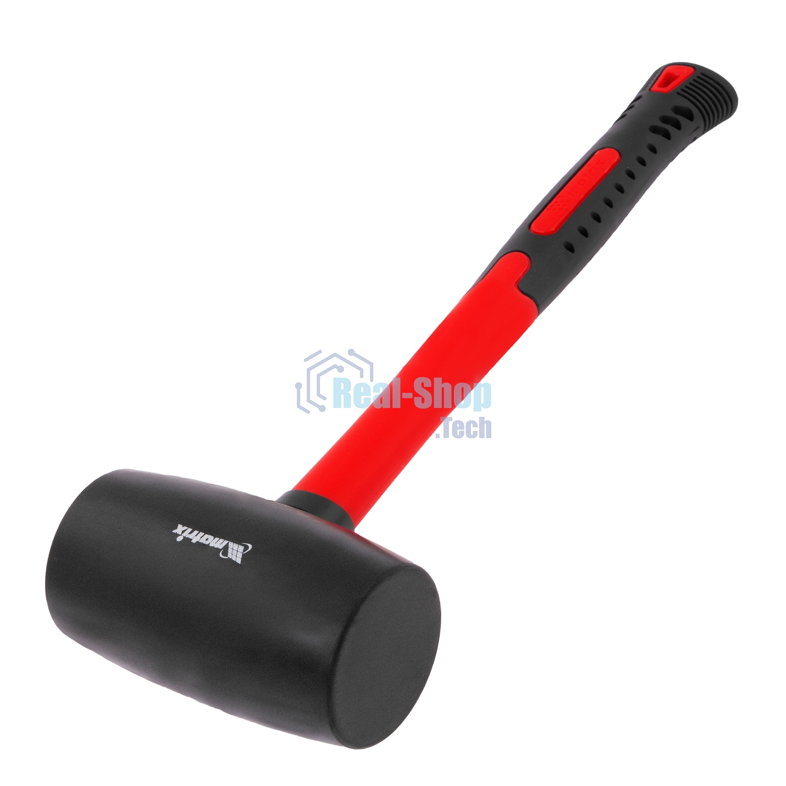 Киянка резиновая Matrix, 910 г, черная резина, фибергласовая рукоятка